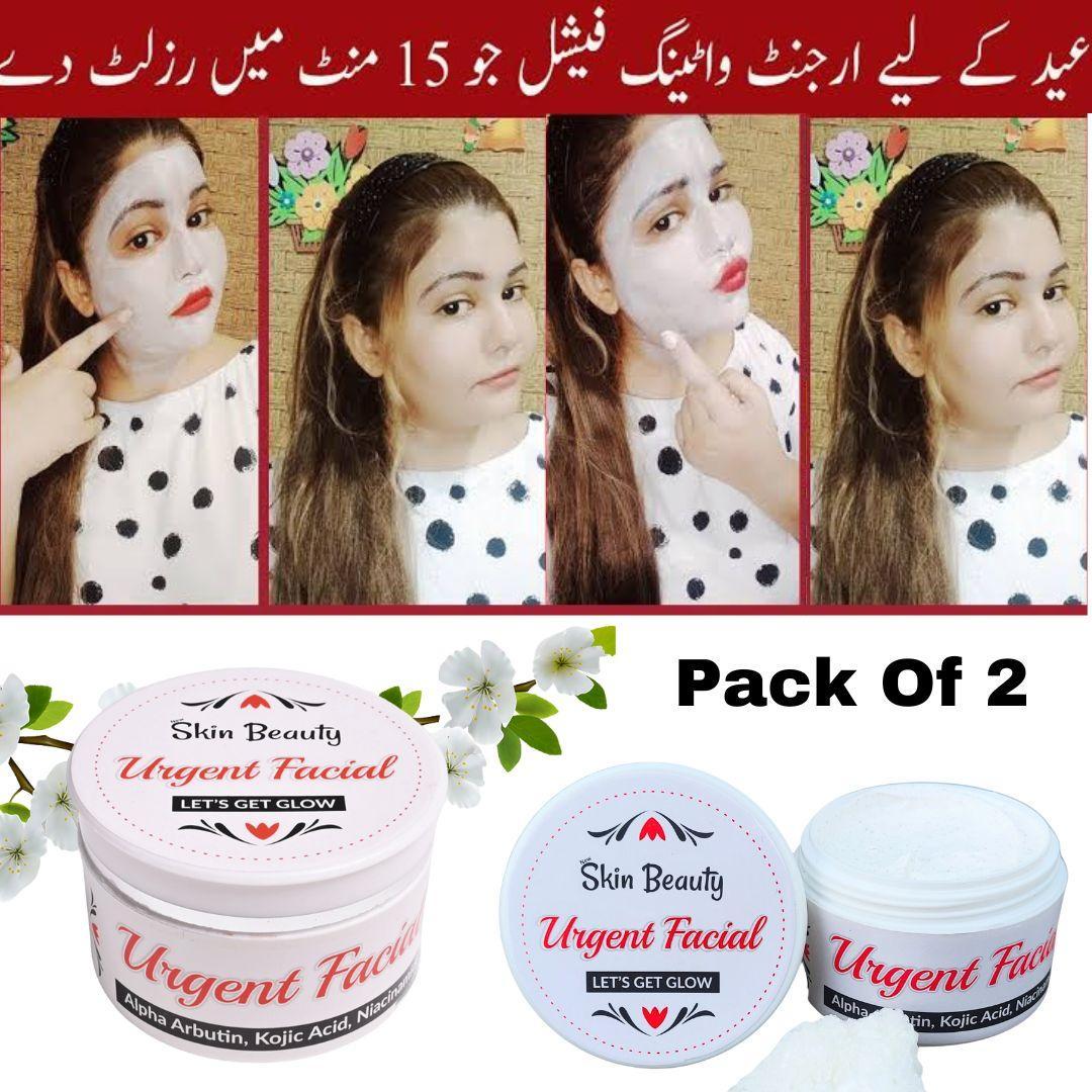 2 in 1 Facial Scrub Pack - Skincare Bundle
