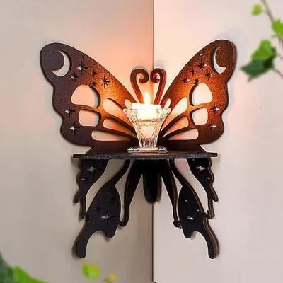 Pack of 03 Butterfly Corner Wall Shelve I Decoration Pieces I Decoration I Decoration Item For Home I Decorations Items