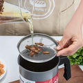 1 Pc Stainless Steel Oil Strainer Pot - Easy to Clean & Portable Design