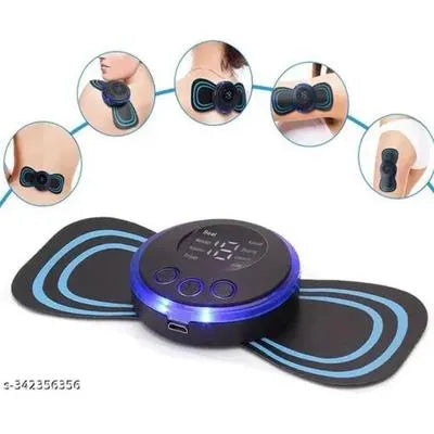 EMS Butterfly Rechargeable Massager– Compact, Wireless Relieffor Muscles & Stress